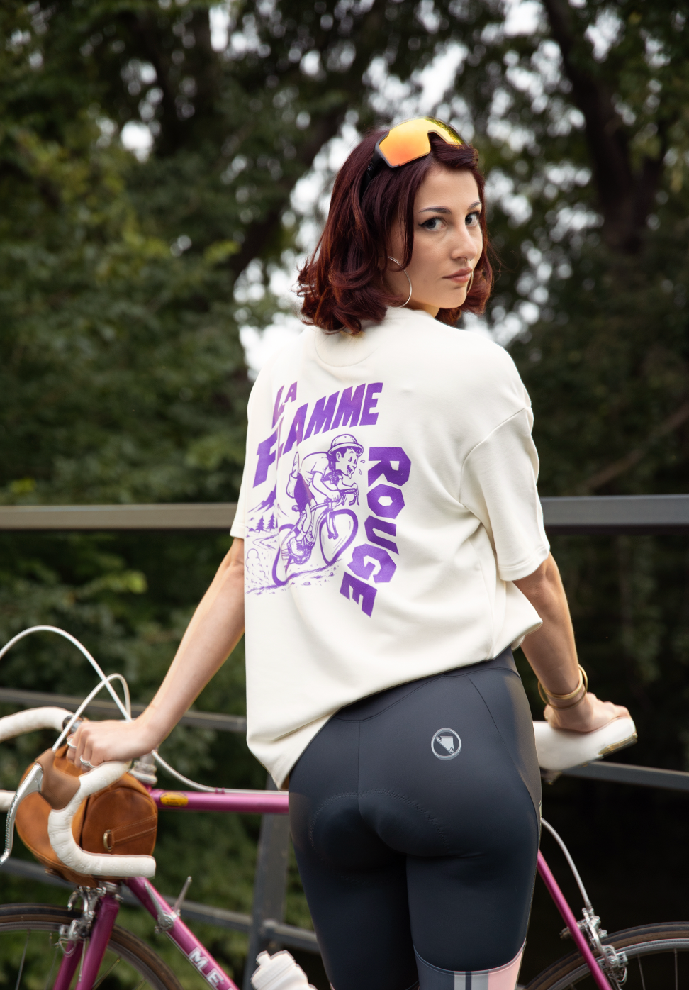 La Flamme Rouge - Ivoor/Paars