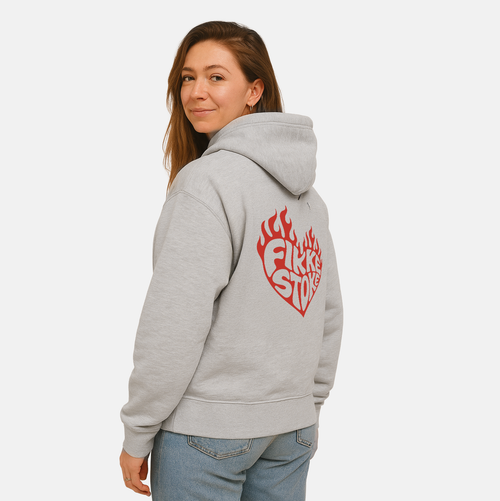 Brandend Hart Hoodie