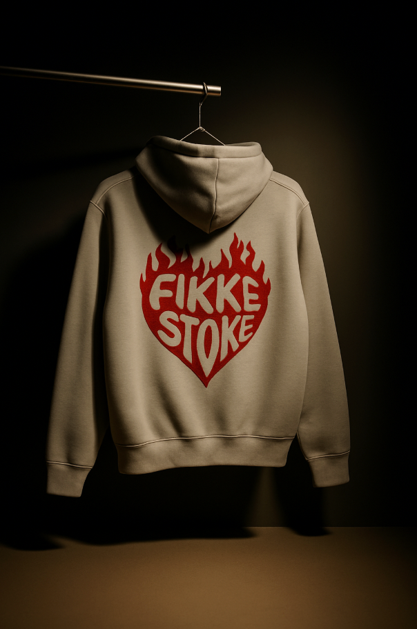 Brandend Hart Hoodie