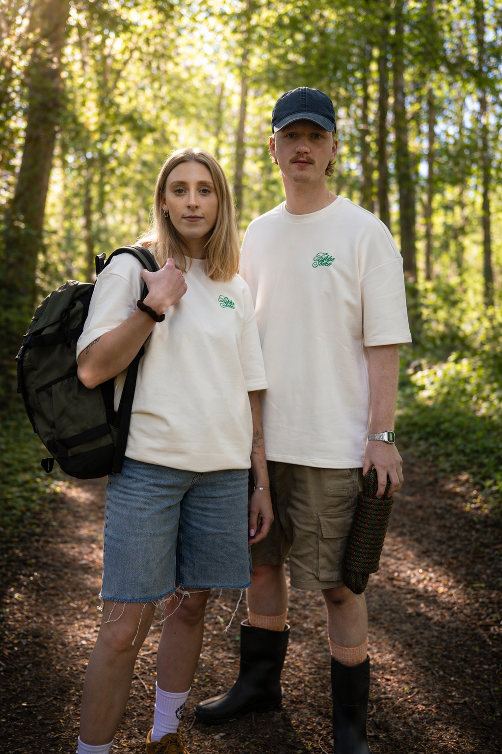 Kamp - yeti  (ivoor/groen)