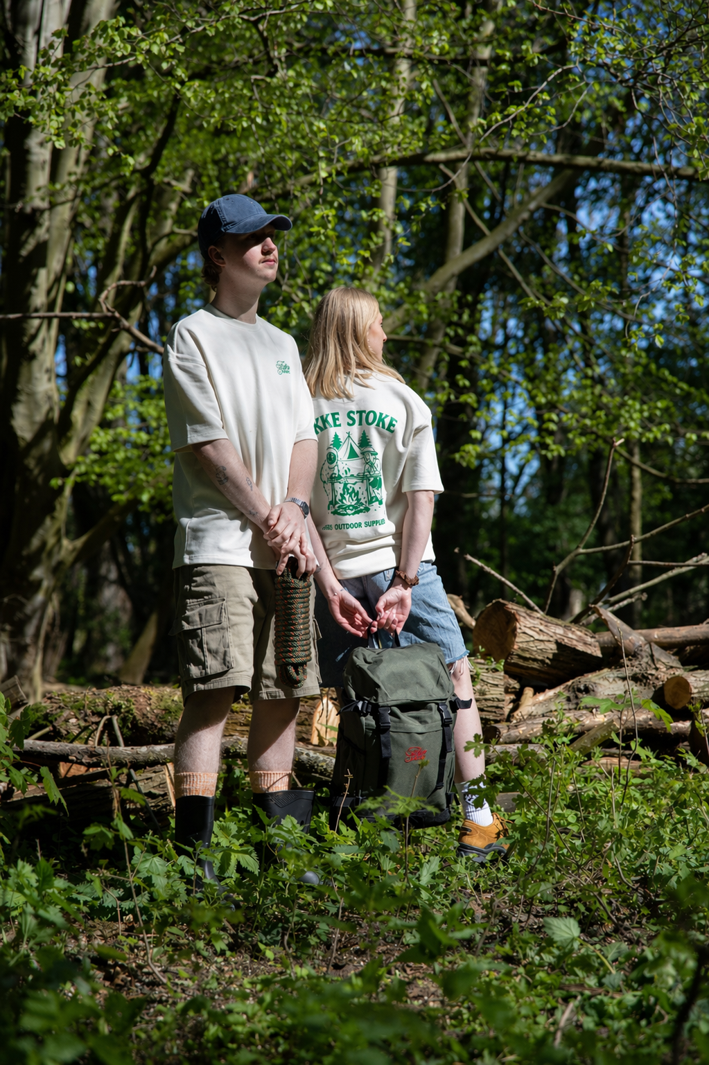 Kamp - yeti  (ivoor/groen)