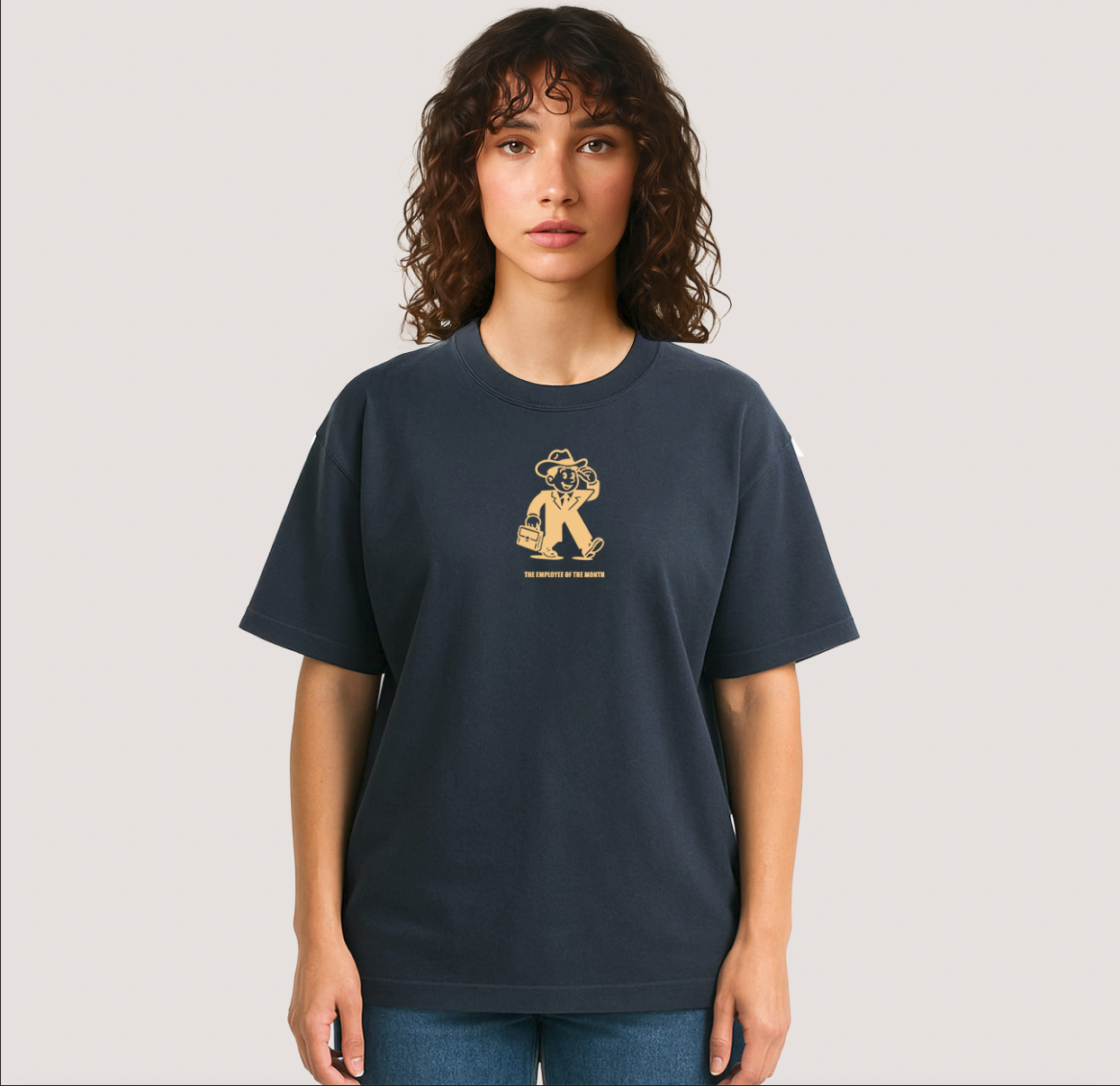 Employee of the Month - T-shirt Navy