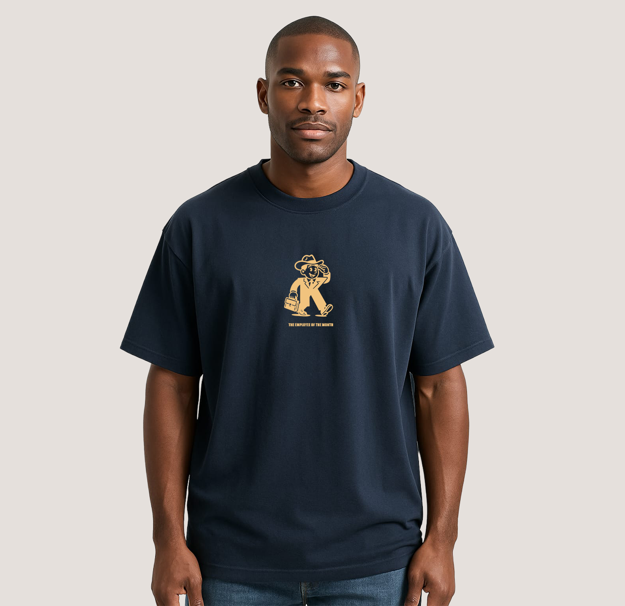 Employee of the Month - T-shirt Navy